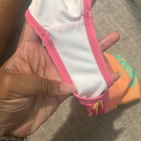 Zara Tropical Print one piece swimsuit size 12-24m - Picture 3 of 3